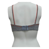Stripe Fashion Padded Bra